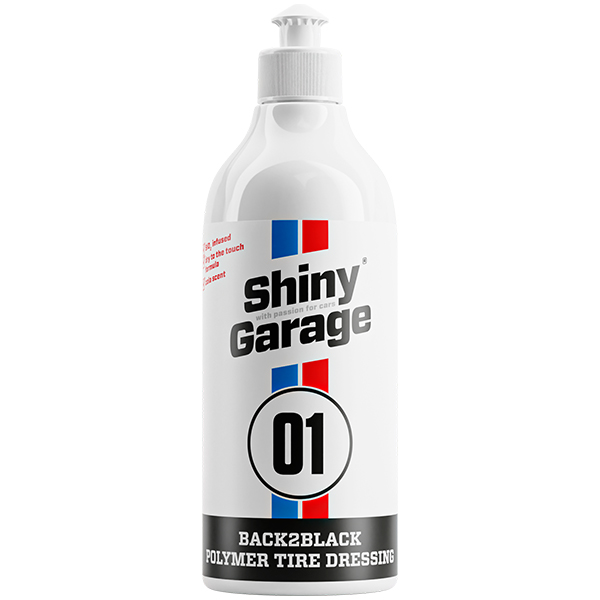 Shiny Garage Back2Black Tire Dressing 500ml - czernidło, dressing do opon z SiO2