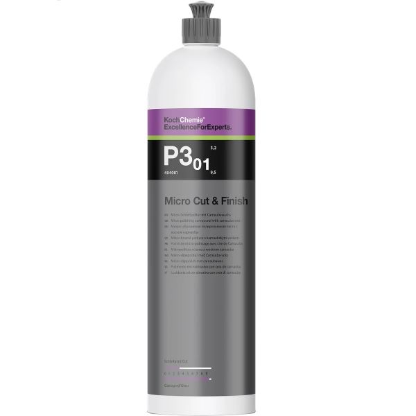 Koch Chemie Micro Cut & Finish P3.01 1L - pasta polerska wykończeniowa z dodatkiem wosku