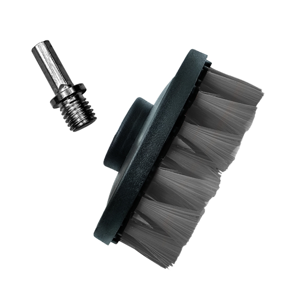 ADBL Leather Twister 100mm - szczotka na wkrętarkę do czyszczenia skóry (delikatna)