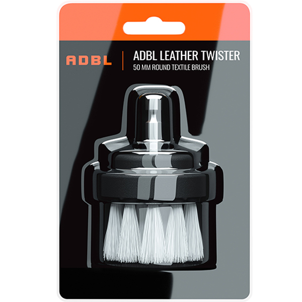 ADBL Leather Twister 50mm - szczotka na wkrętarkę do czyszczenia skóry (delikatna) - obrazek 2