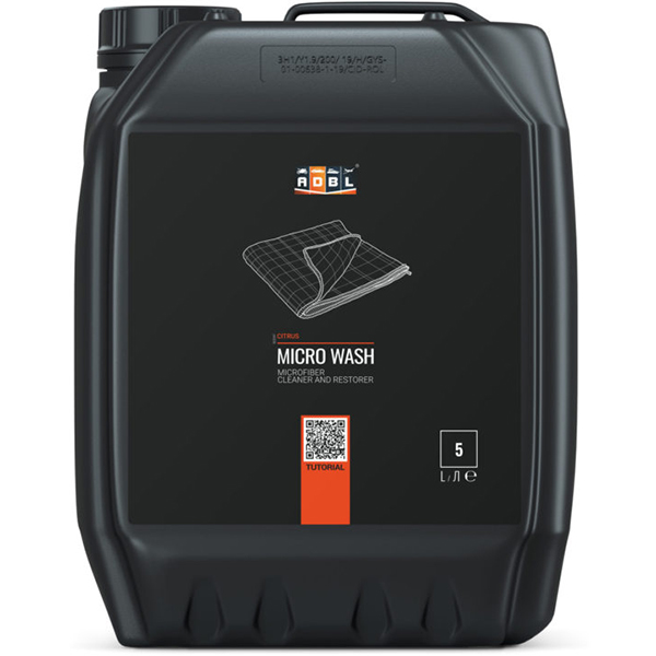 ADBL Micro Wash 5L – płyn do prania mikrofibr