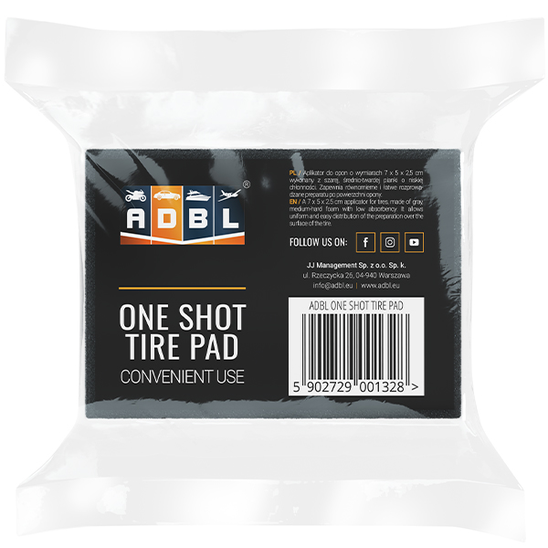ADBL Aplikator One Shot Tire Pad - APLIKATOR DO DRESSINGU DO OPON - obrazek 2