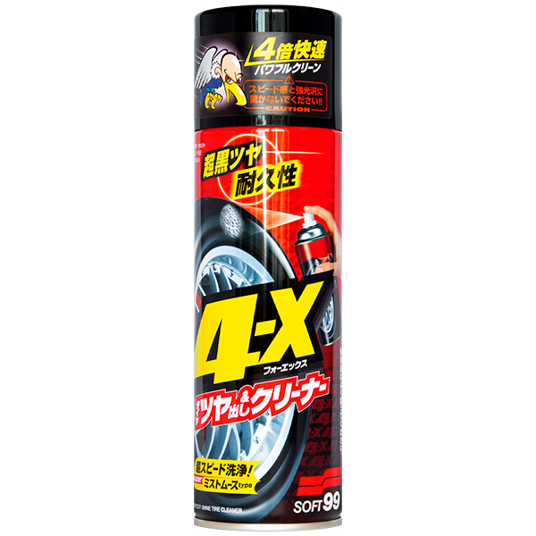 Soft99 4-X Tire Cleaner 470ml - dressing do opon