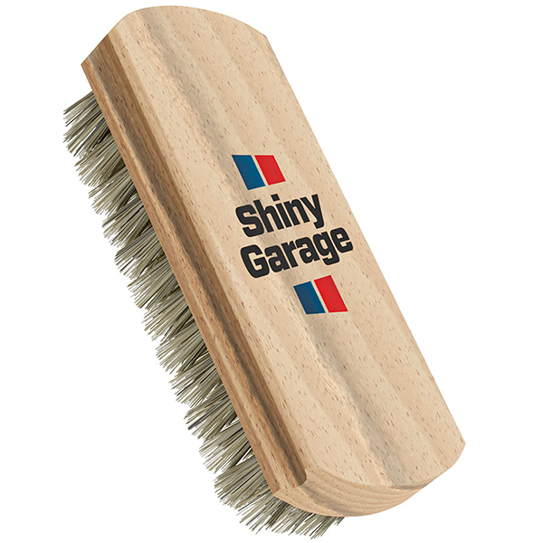 Shiny Garage Leather Brush - szczoteczka do czyszczenia skóry, tapicerki skórzanej