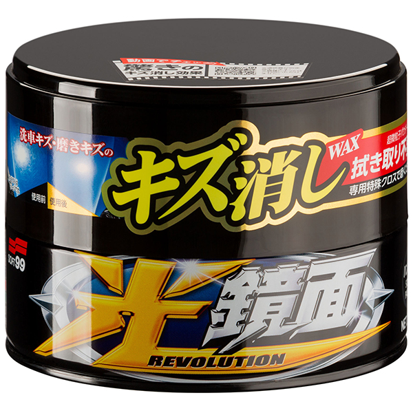 Soft99 New Scratch Clear Wax Dark 200g - wosk do ciemnych lakierów