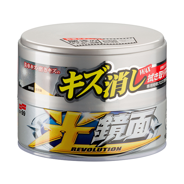 Soft99 New Scratch Clear Wax Light 200g - wosk do jasnych lakierów