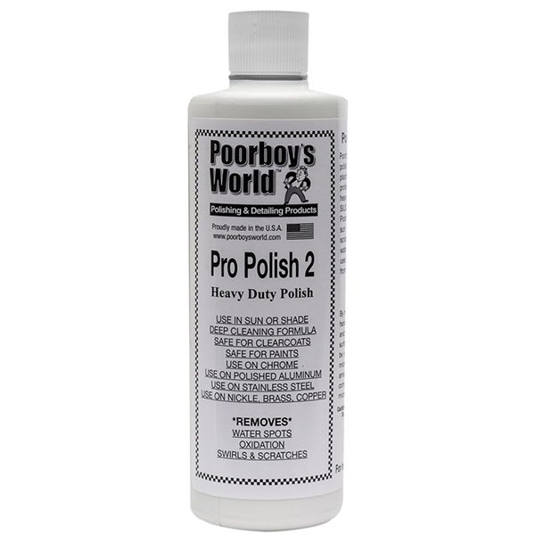 Poorboy’s World Pro Polish 2 473ml - lekkościerna pasta polerująco oczyszczająca
