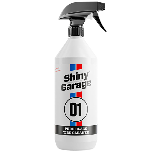 Shiny Garage Pure Black Tire Cleaner 1L - mocno skoncentrowany środek do czyszczenia opon i elementów gumowych