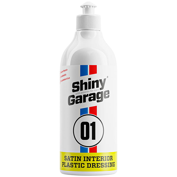 Shiny Garage Satin Interior Plastic Dressing 500ml - dressing do plastików o satynowym wykończeniu