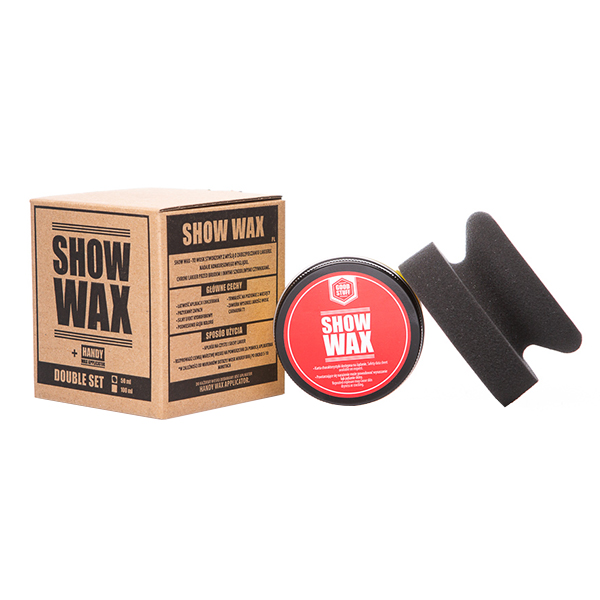Good Stuff Show Wax 50ml + aplikator - wosk samochodowy - obrazek 2