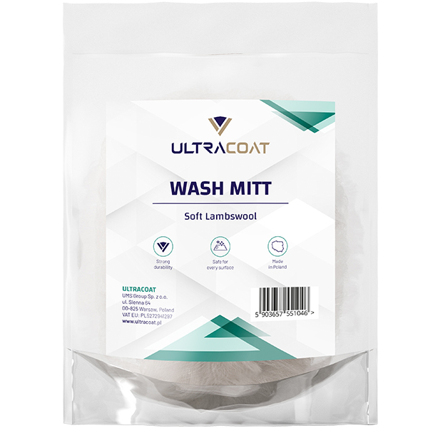 Ultracoat Lambswool Wash Mitt - niezwykle delikatna rękawica z owczej wełny