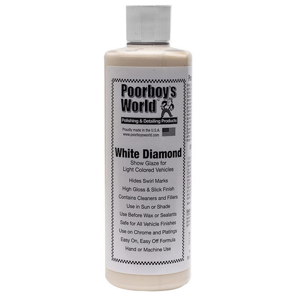 Poorboy\'s World White Diamond 473ml - politura dla jasnych lakierów