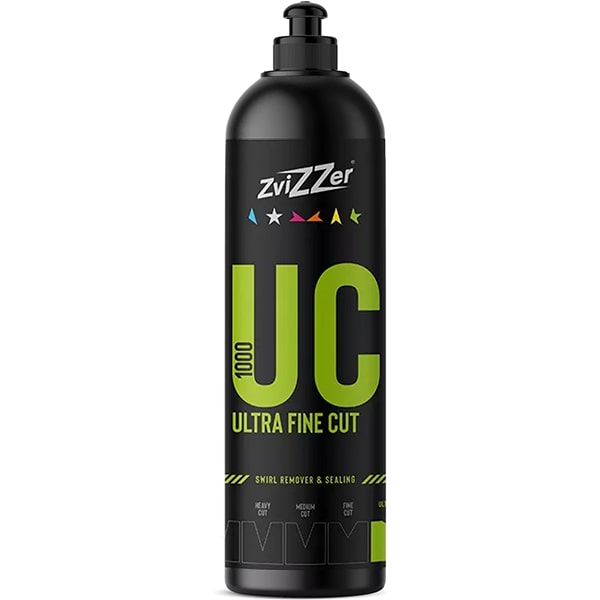 ZviZZer UC1000 Green Ultrafine Cut 750ml - ultra wykańczająca pasta polerska, połysk i zabezpieczenie