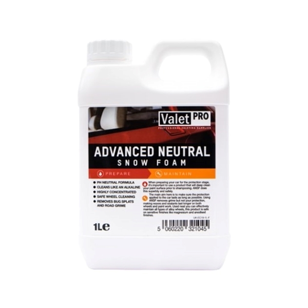 ValetPRO Advanced Neutral Snow Foam 1L - piana aktywna, neutralne pH