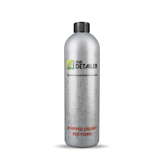 4Detailer Whipped Cream Red Foam 1L - czerwona piana aktywna