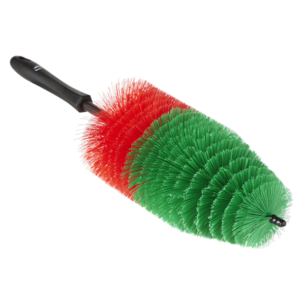 Vikan 525652 – duża, profesjonalna szczotka z ultra delikatnym włosiem do czyszczenia felg