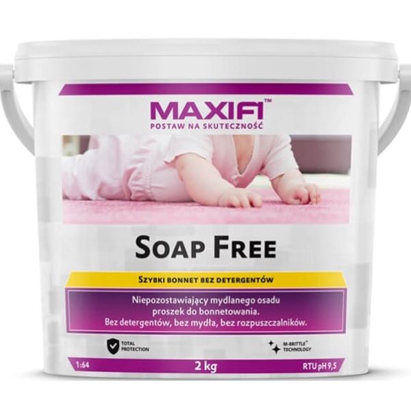 Maxifi Soap Free 2kg – produkt do bonnetowania tapicerki materiałowej