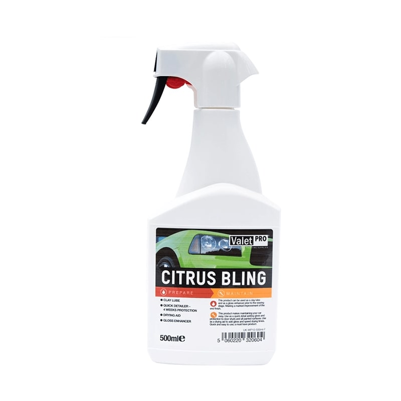 ValetPRO Citrus Bling 500ml - quick detailer z woskiem carnauba