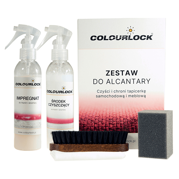 Colourlock Zestaw do czyszczenia i impregnacji alcantary