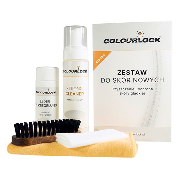 Colourlock Zestaw STRONG - do czyszczenia i impregnacji tapicerki skórzanej