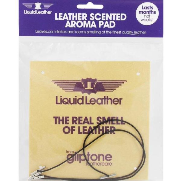 Gliptone TRSOL - duży odświeżacz do auta o zapachu prawdziwej skóry