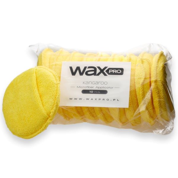 WaxPRO Kangaroo Pocket Applicator 10szt. - zestaw aplikatorów mikrofibrowych z kieszonką