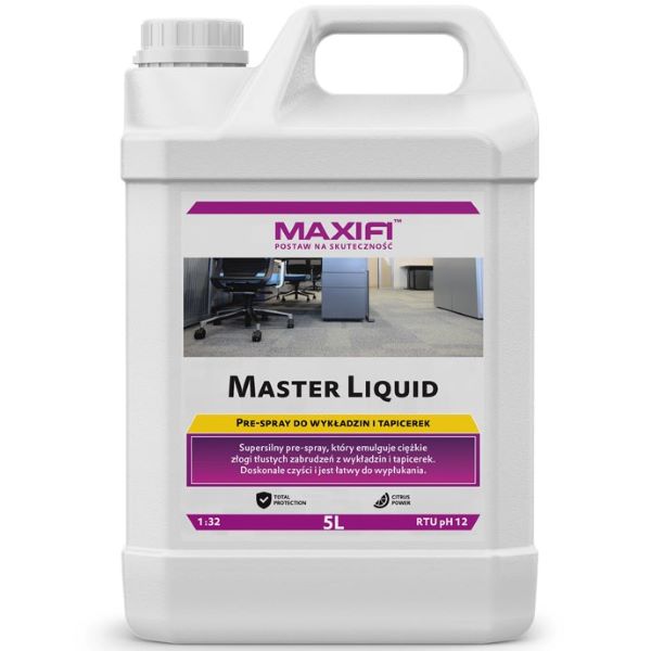 Maxifi Master Liquid 5L - Pre-Spray do ciężkich zabrudzeń w płynie