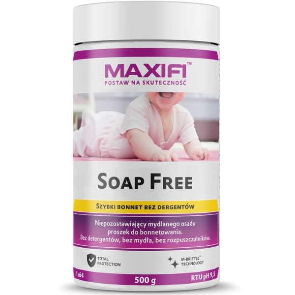 Maxifi Soap Free 500g – produkt do bonnetowania tapicerki materiałowej